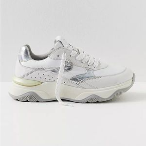 Voile Blanche Nappa Sneakers